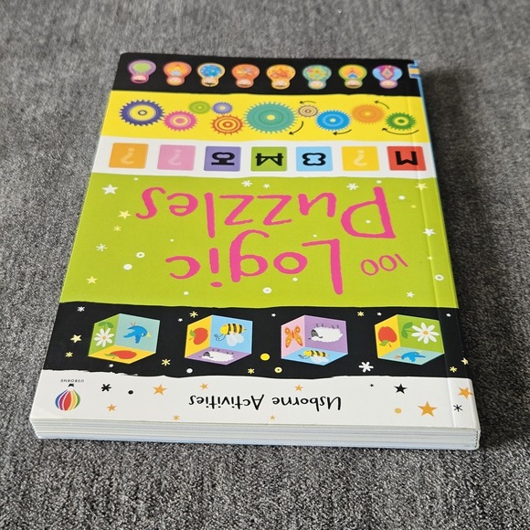 100 Logic Puzzles - Paperback - Usborne Activities - Picture 5 of 5